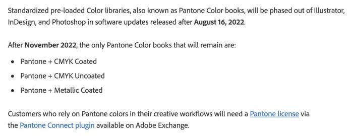 Adobe将对上万种颜色收费：每月50元，不交钱直接变黑